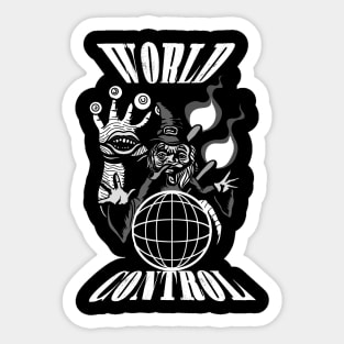 WORLD CONTROL Sticker